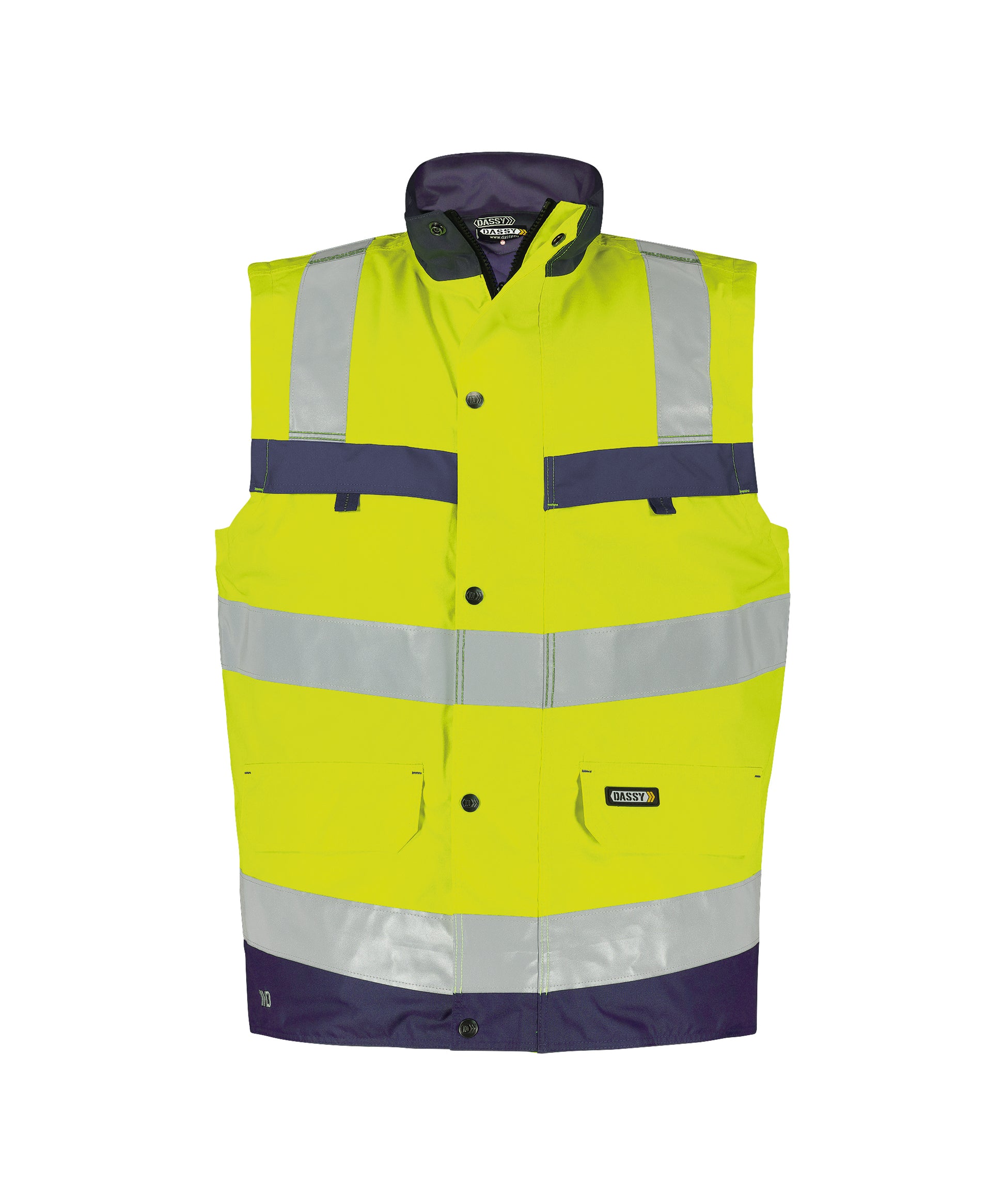 DASSY ® Bilbao DASSY Jaune fluo/marine XS
