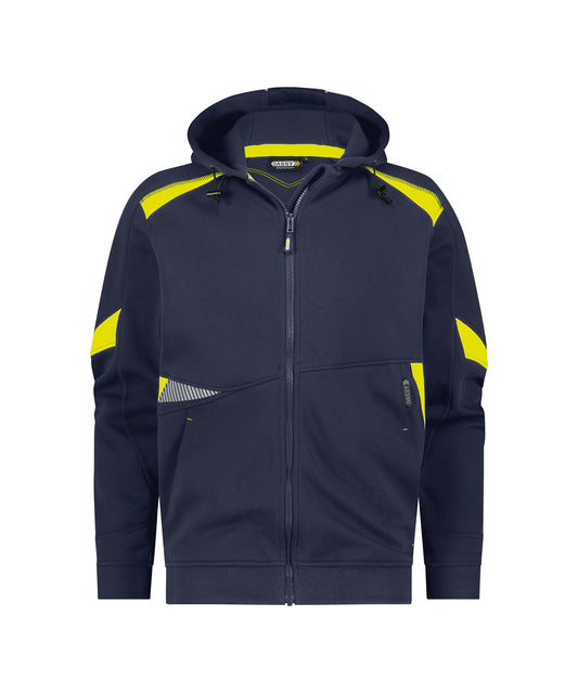 DASSY® Santos DASSY Bleu nuit/jaune fluo XS
