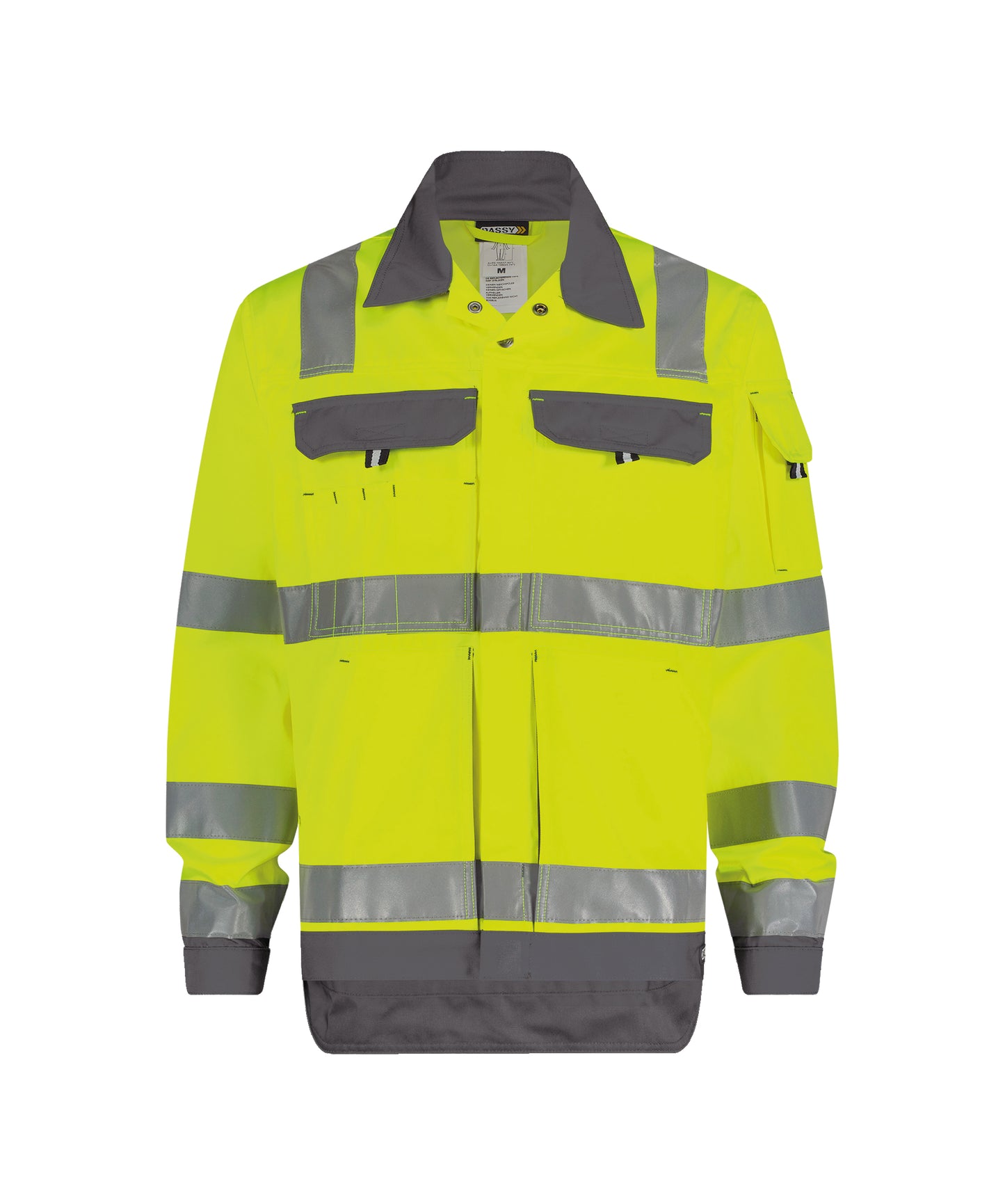 DASSY® Dusseldorf DASSY Jaune fluo/gris ciment XS
