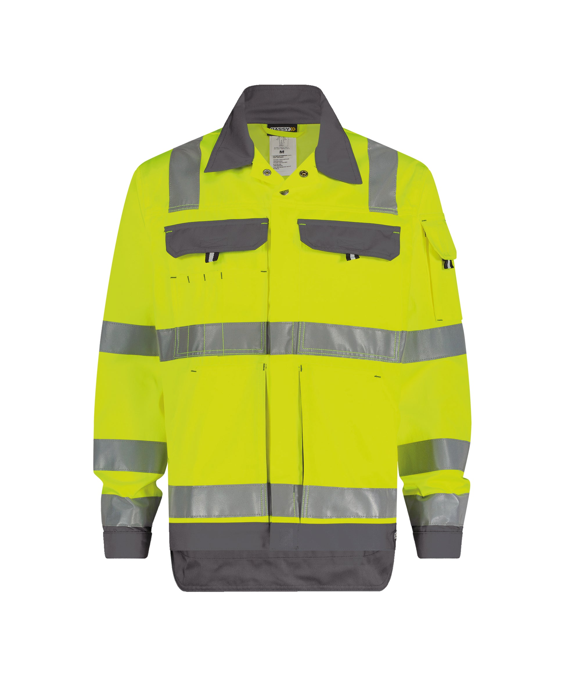 DASSY® Dusseldorf DASSY Jaune fluo/gris ciment XS