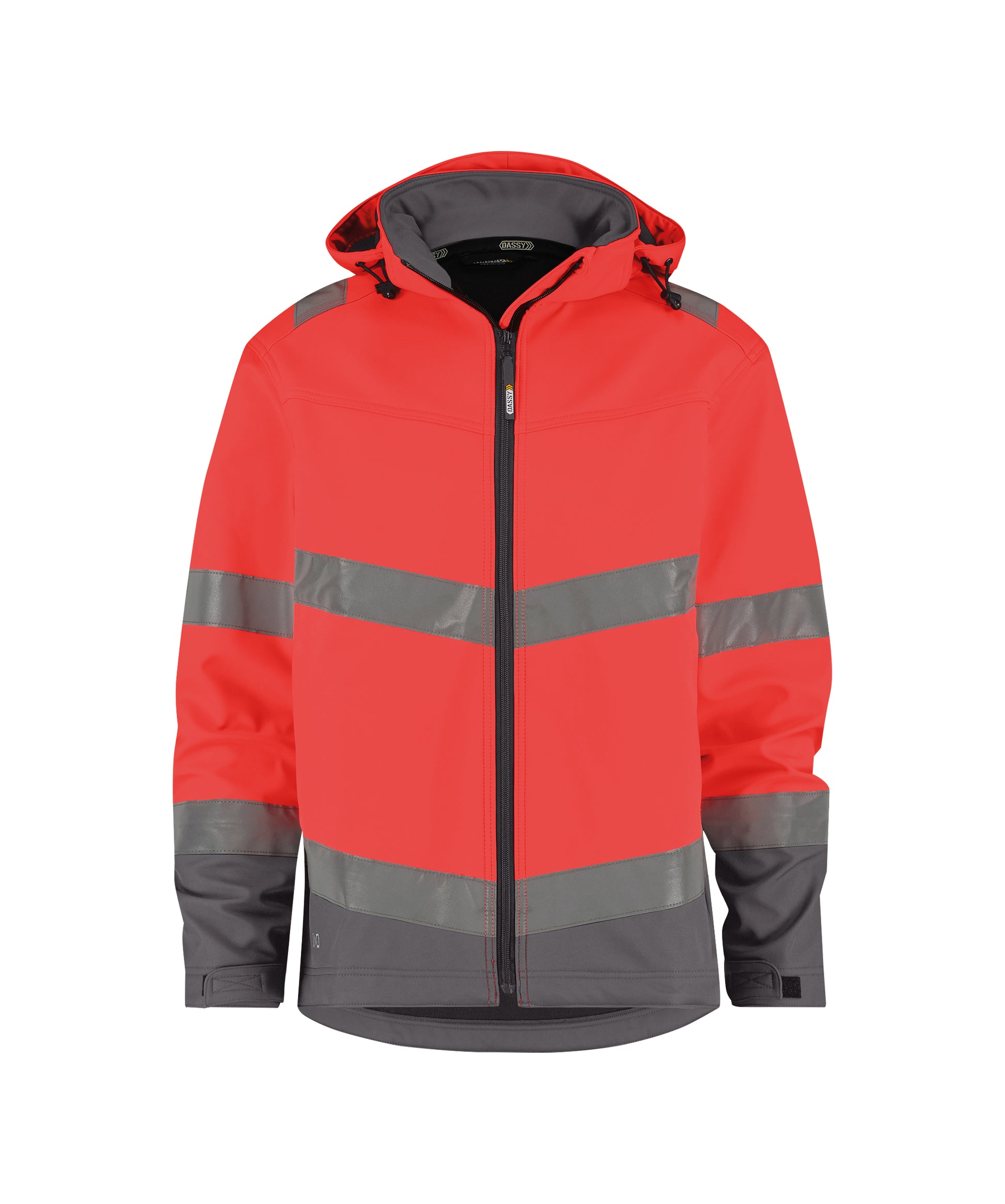 DASSY® Malaga DASSY Rouge fluo/gris ciment 4XL