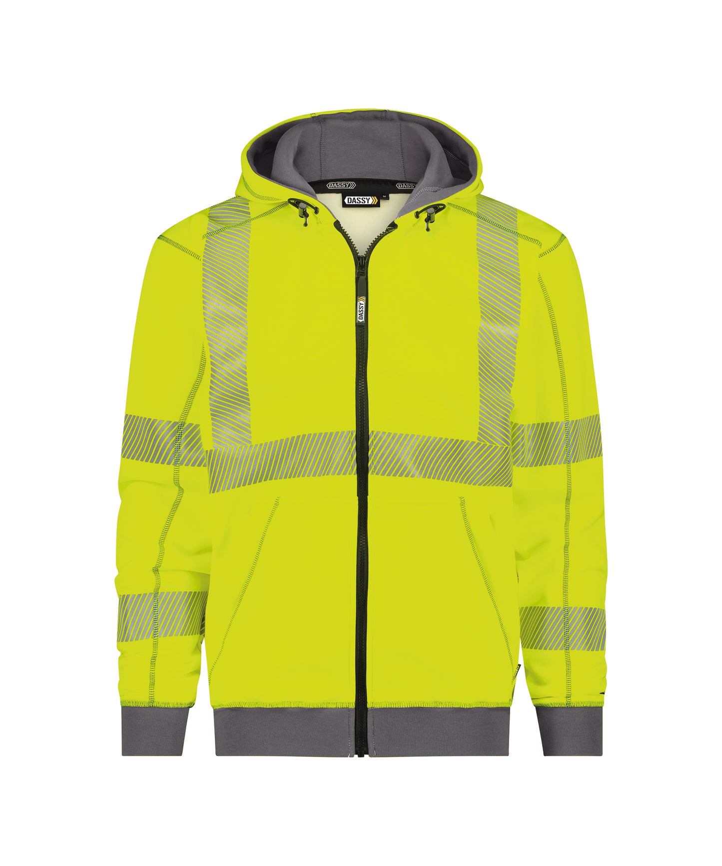 DASSY® Evans DASSY Jaune fluo/gris ciment XS