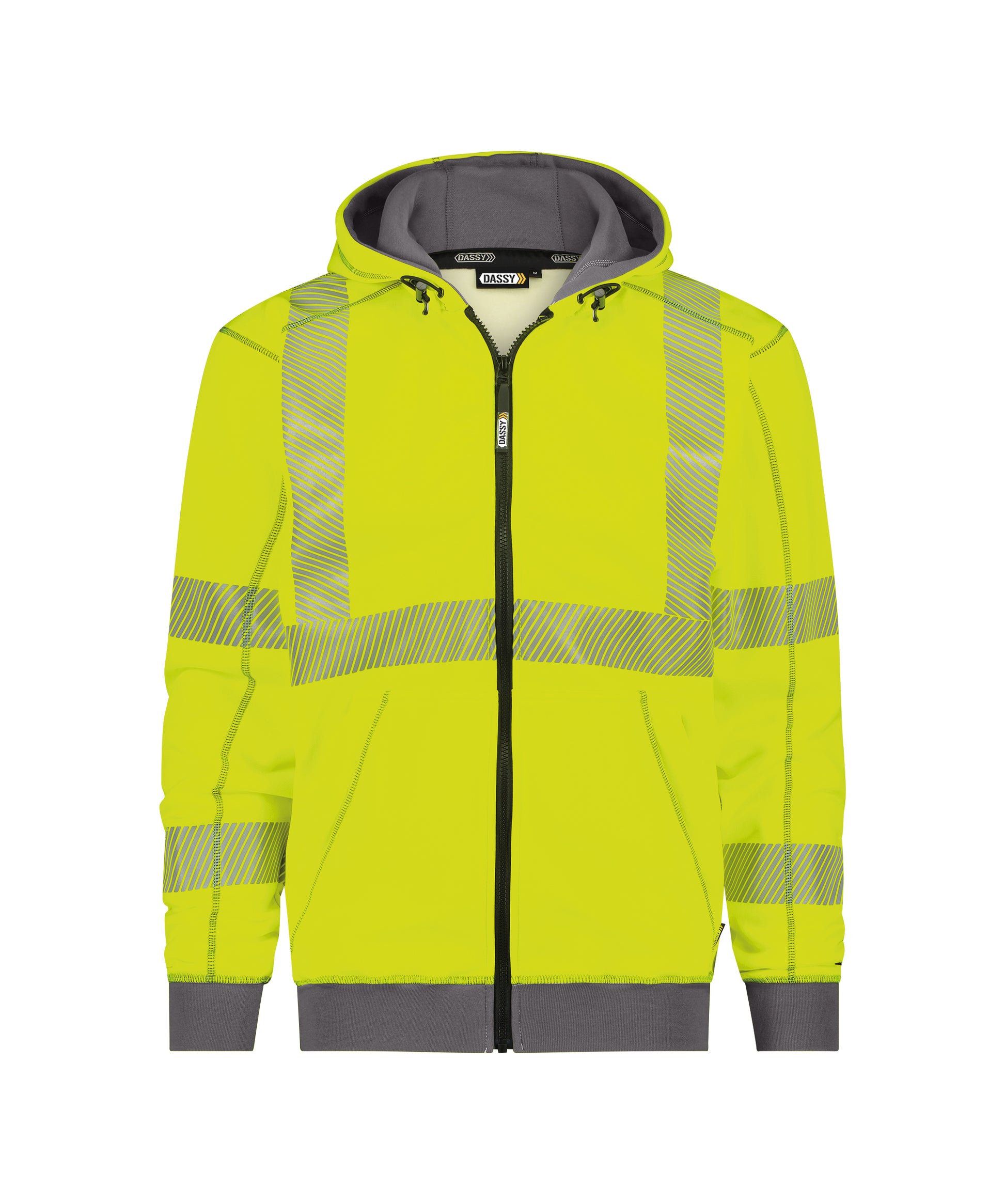 DASSY® Evans DASSY Jaune fluo/gris ciment XS