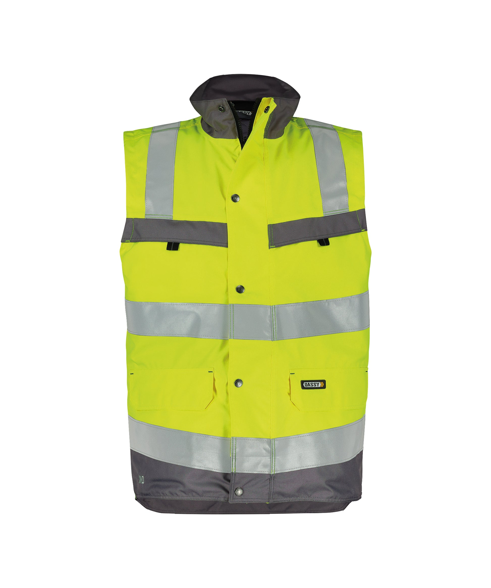 DASSY ® Bilbao DASSY Jaune fluo/gris ciment XS