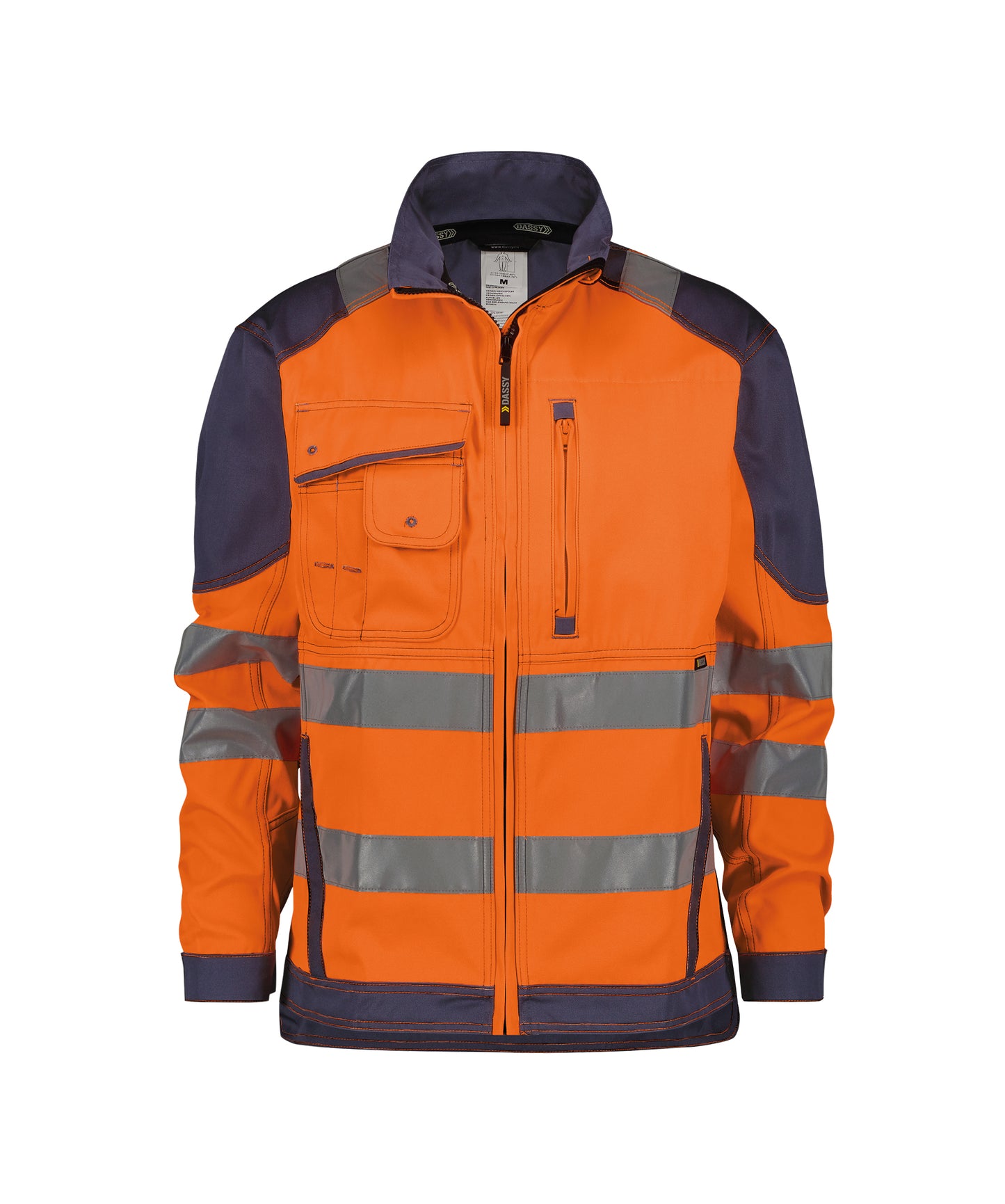 DASSY® Orlando DASSY Orange fluo/marine XS