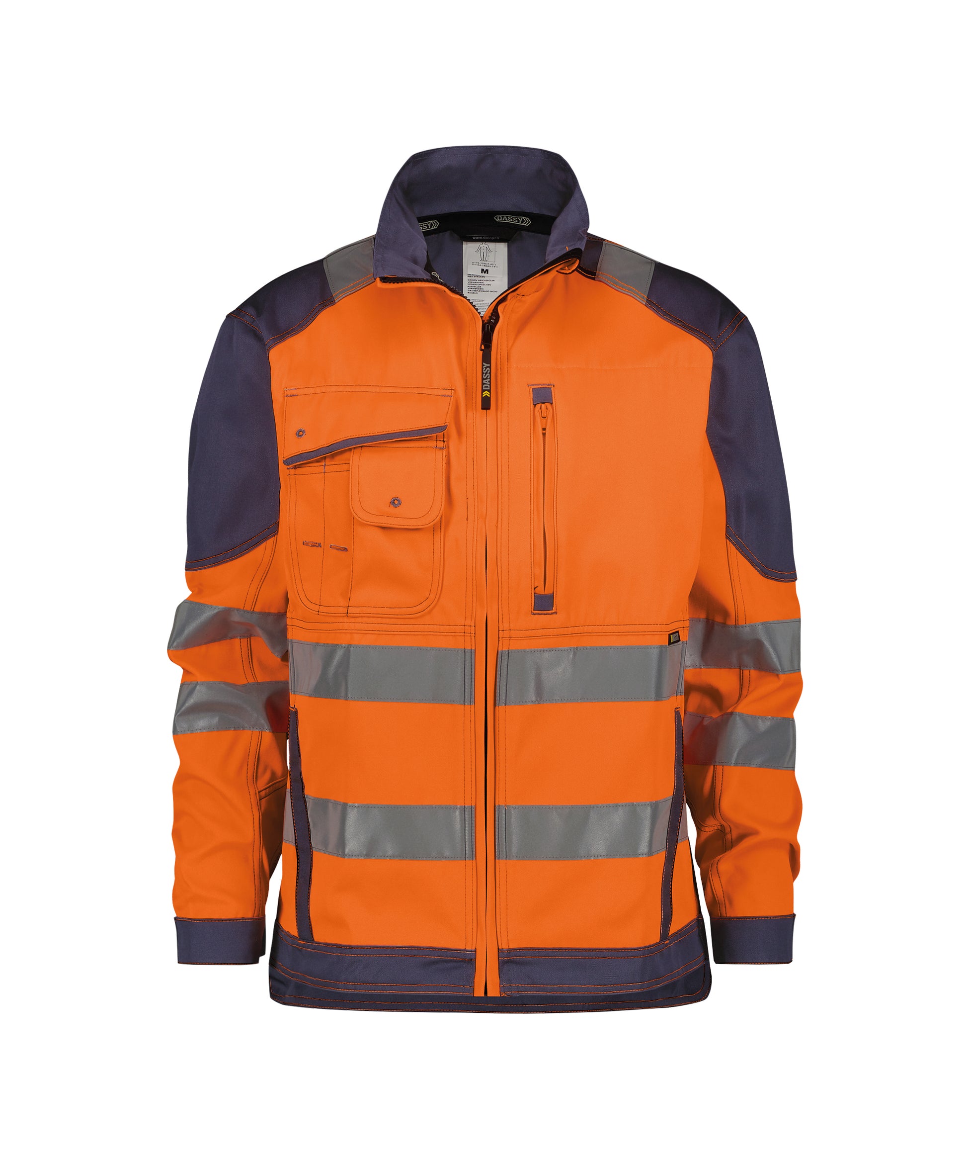 DASSY® Orlando DASSY Orange fluo/marine XS