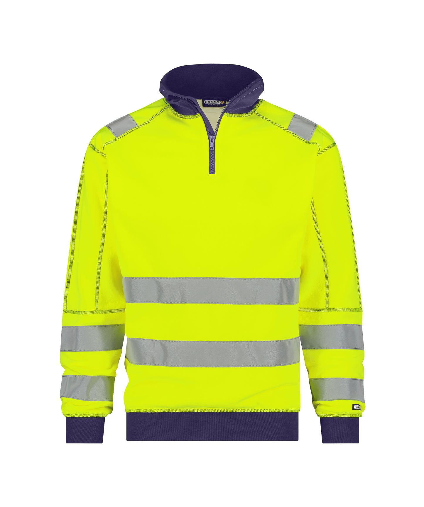 DASSY® Denver DASSY Jaune fluo/marine 4XL