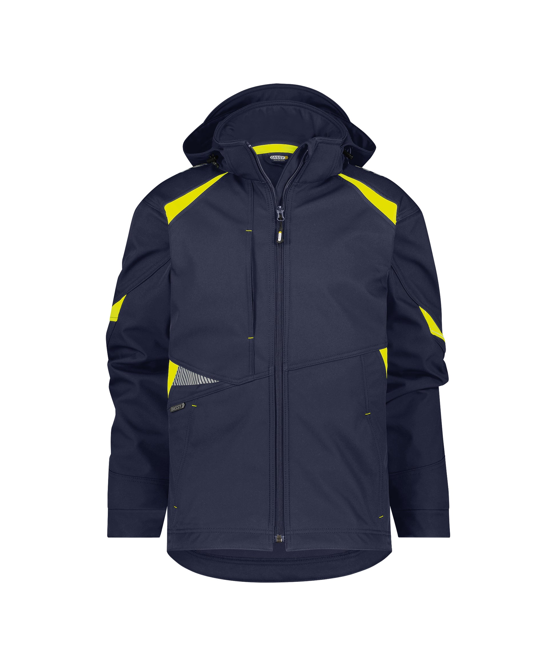 DASSY® Kalama DASSY Bleu nuit/jaune fluo XS