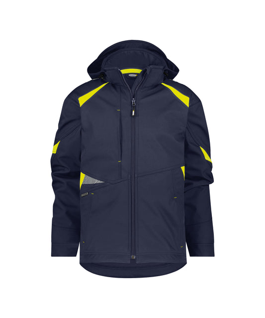 DASSY® Kalama DASSY Bleu nuit/jaune fluo XS