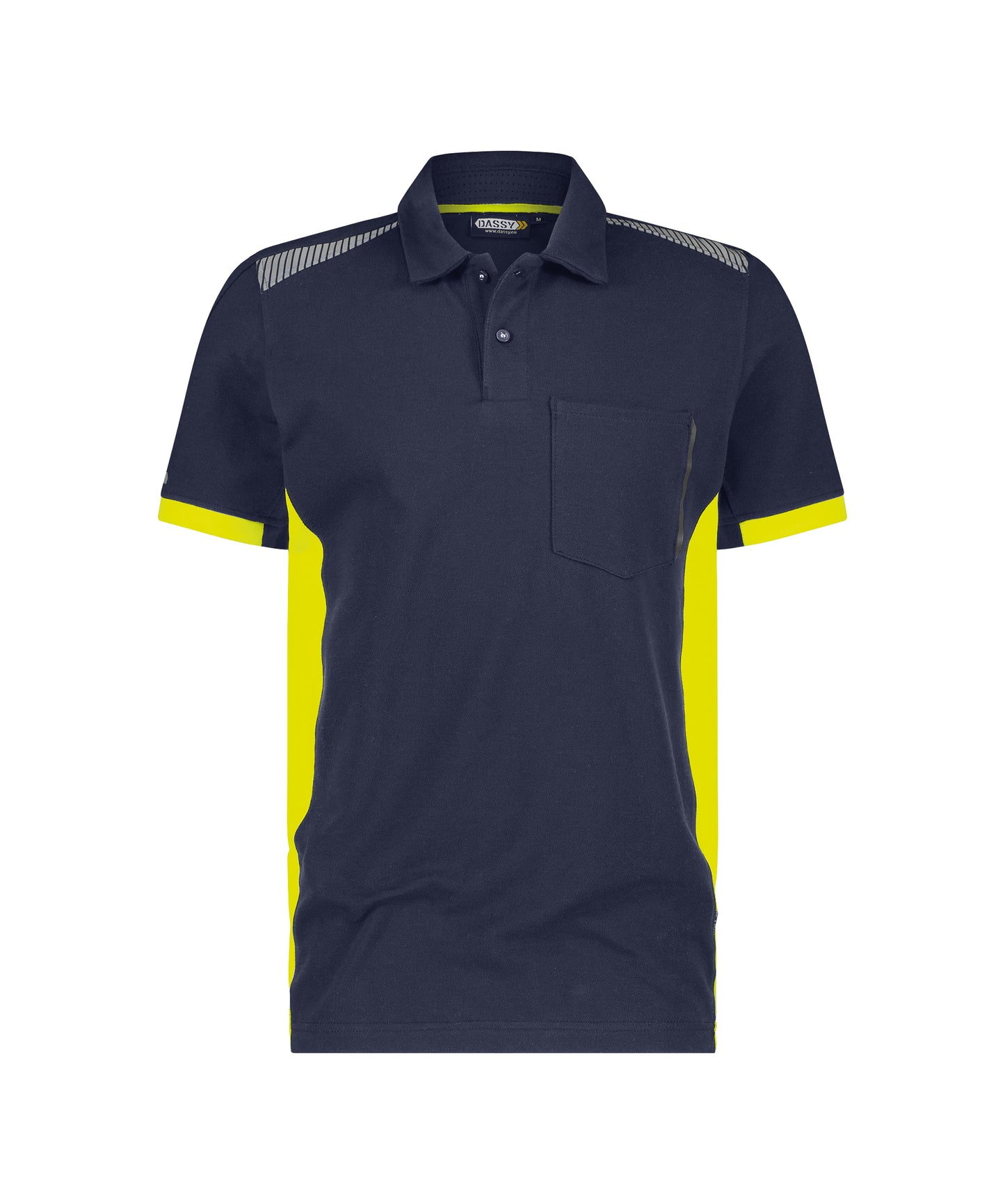 DASSY® Veracruz DASSY Bleu nuit/jaune fluo XS