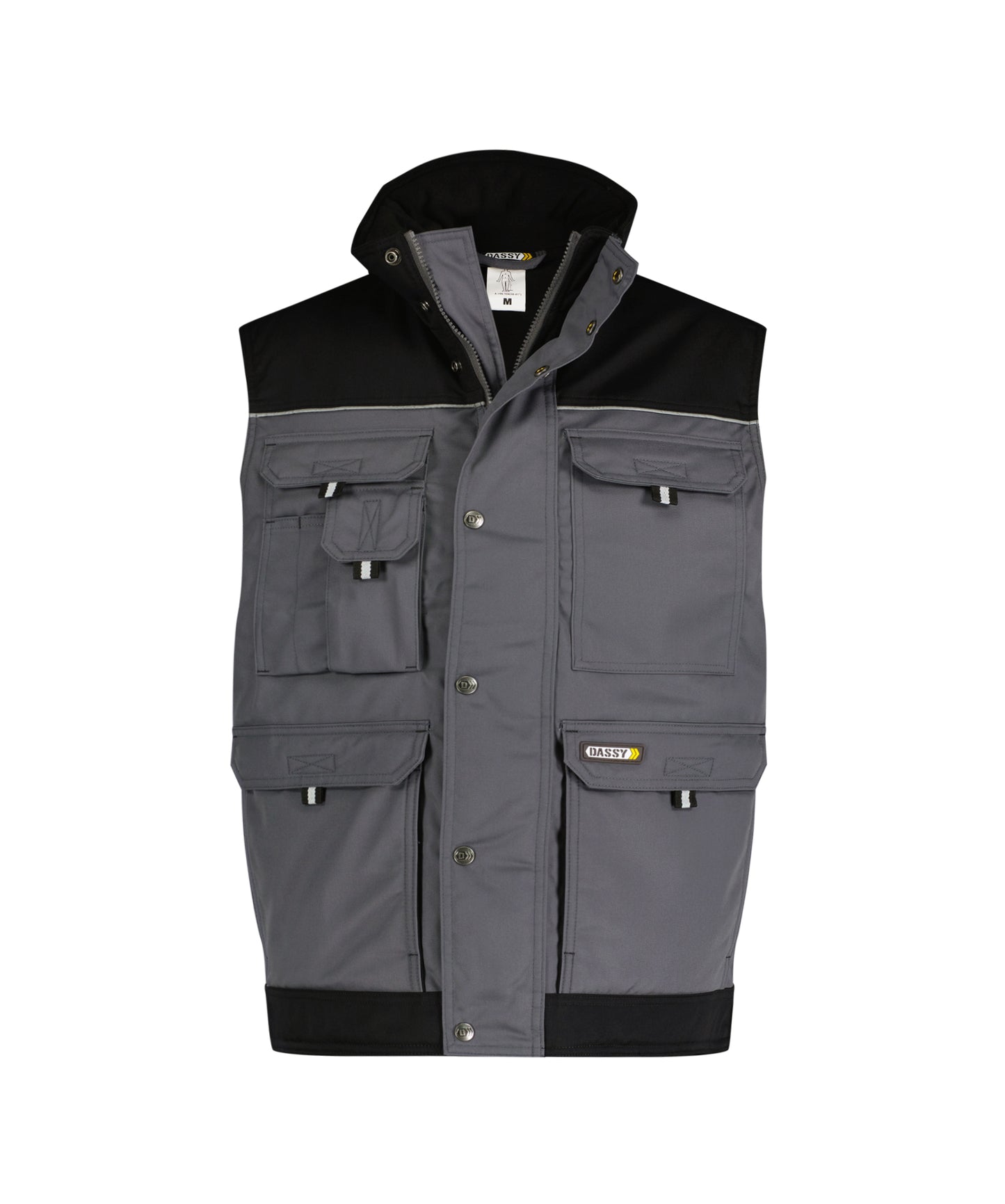 DASSY® Hulst DASSY Gris ciment/noir 4XL