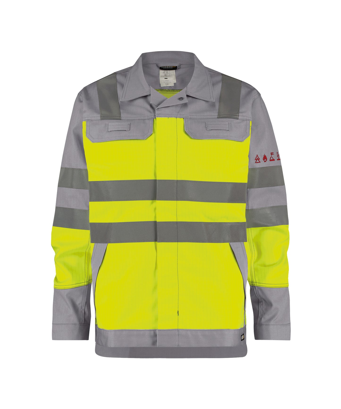 DASSY® Franklin DASSY Jaune fluo/gris graphite 4XL