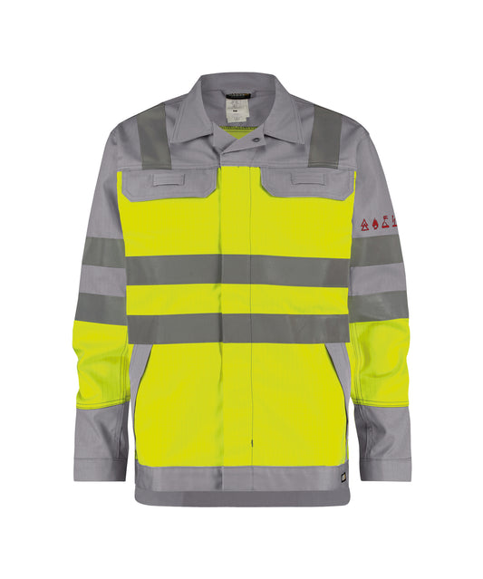 DASSY® Franklin DASSY Jaune fluo/gris graphite 4XL