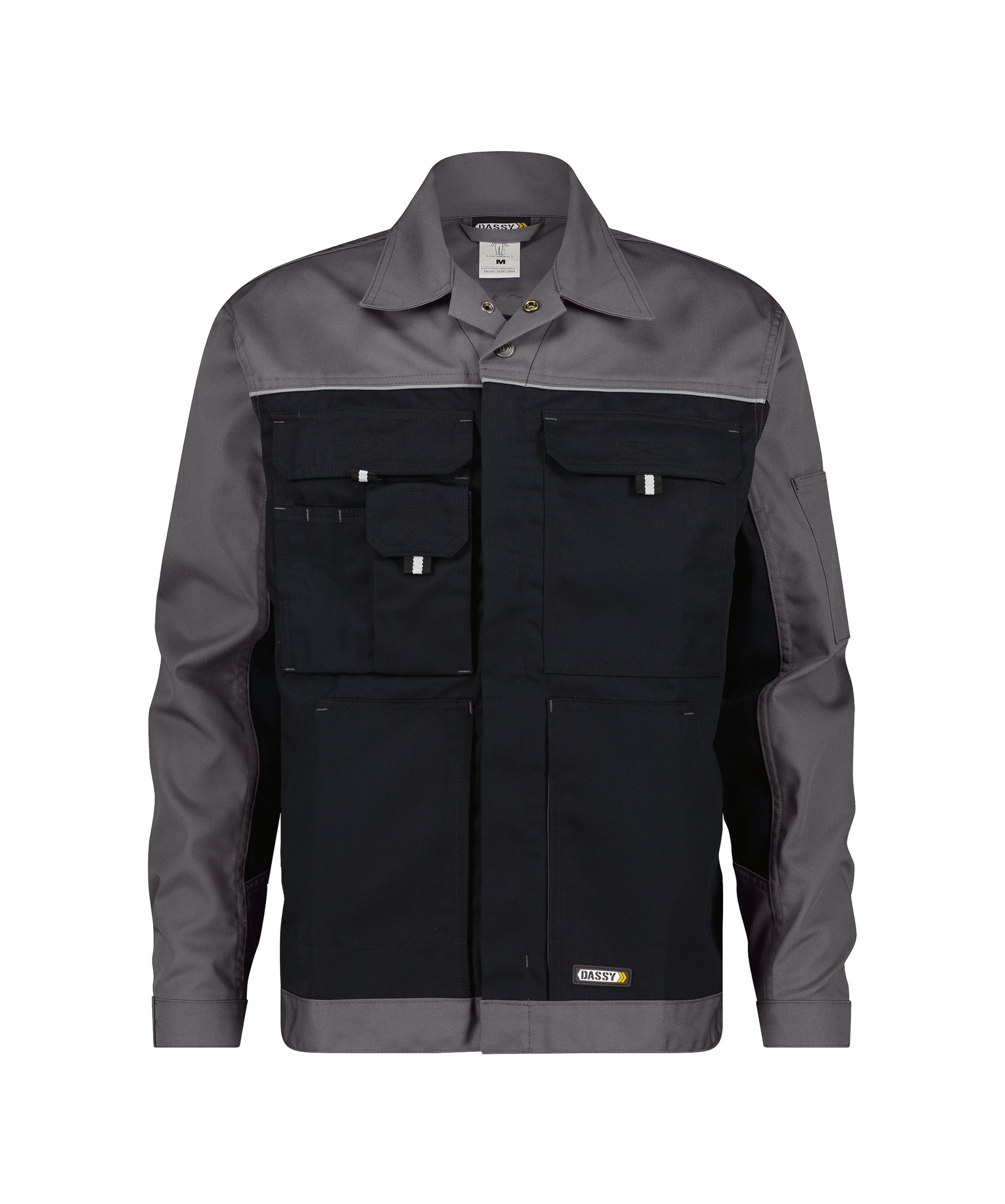 DASSY® Lugano DASSY Noir/gris ciment XS
