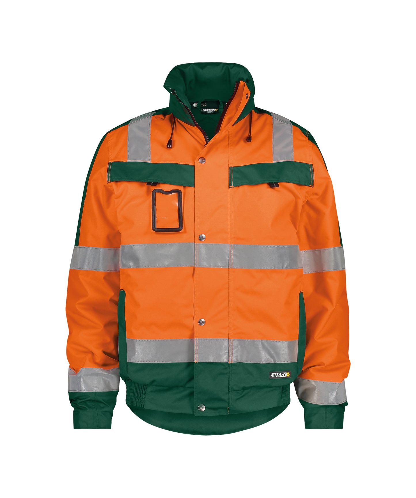 DASSY® Lima DASSY Orange fluo/vert bouteille 4XL