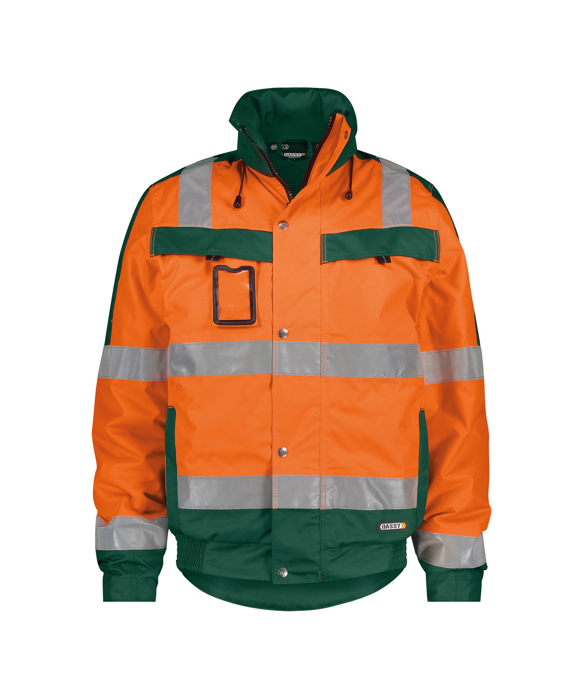 DASSY® Lima DASSY Orange fluo/vert bouteille 4XL