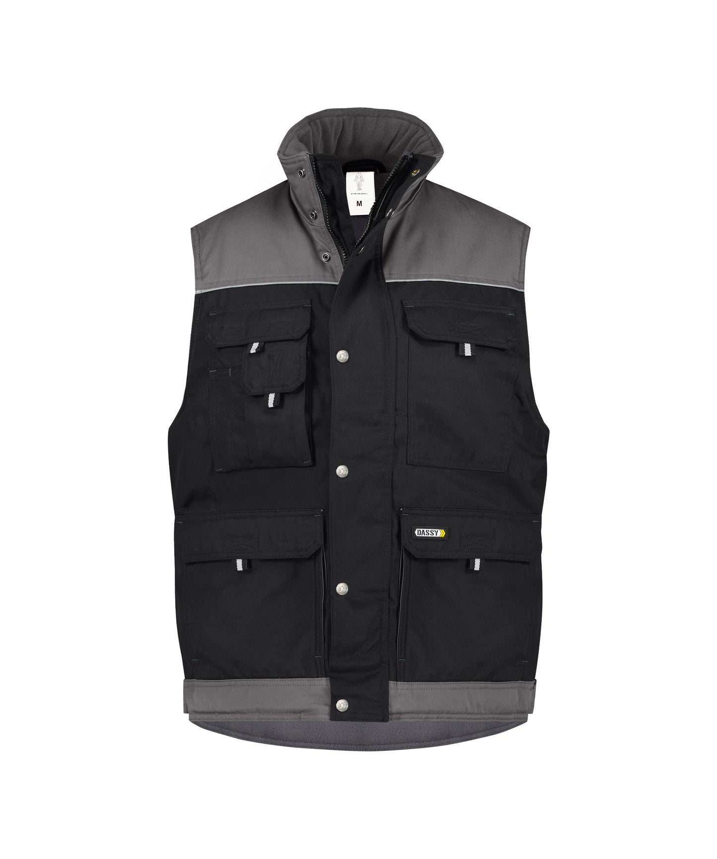 DASSY® Hulst DASSY Noir/gris ciment 4XL