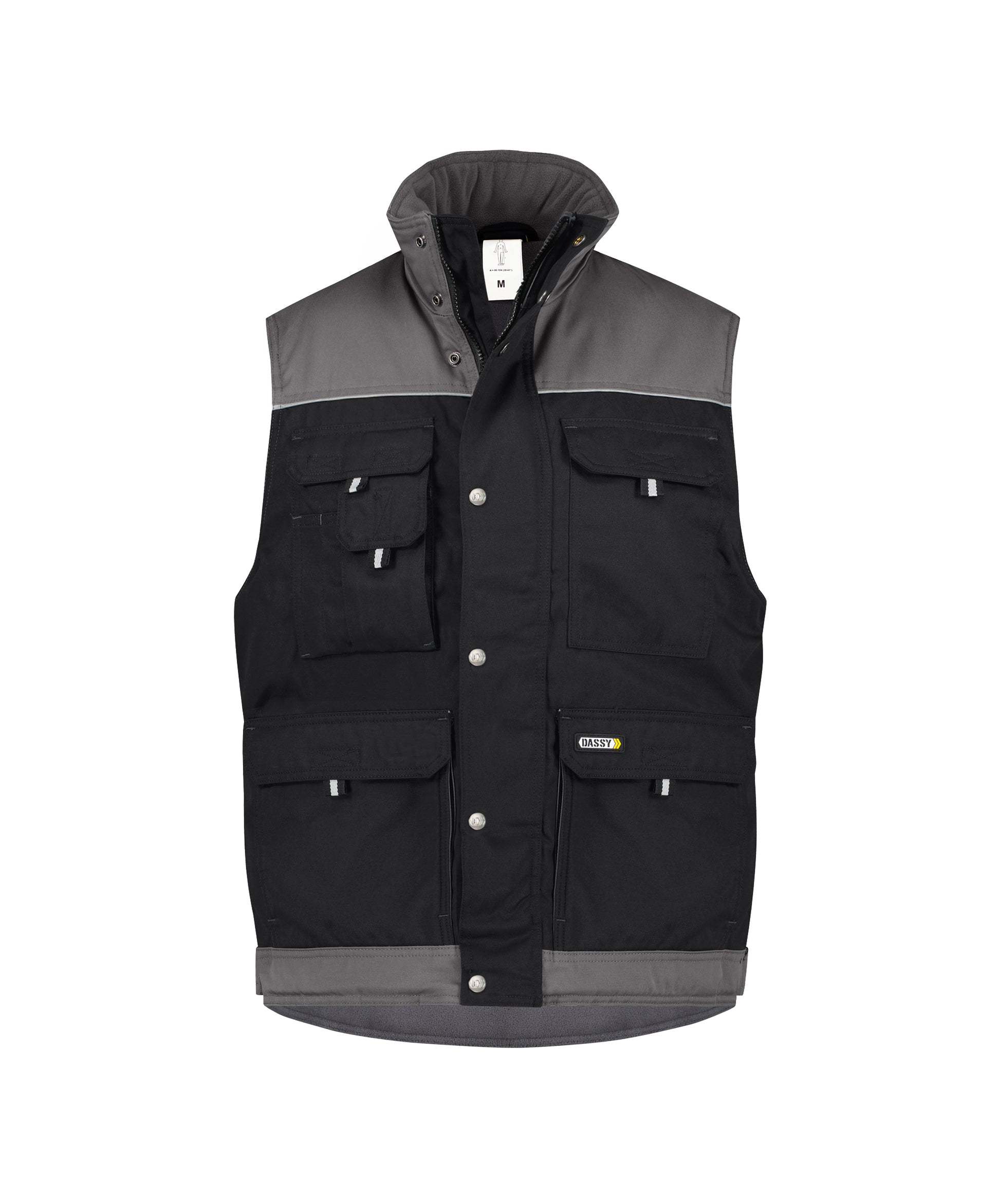DASSY® Hulst DASSY Noir/gris ciment 4XL