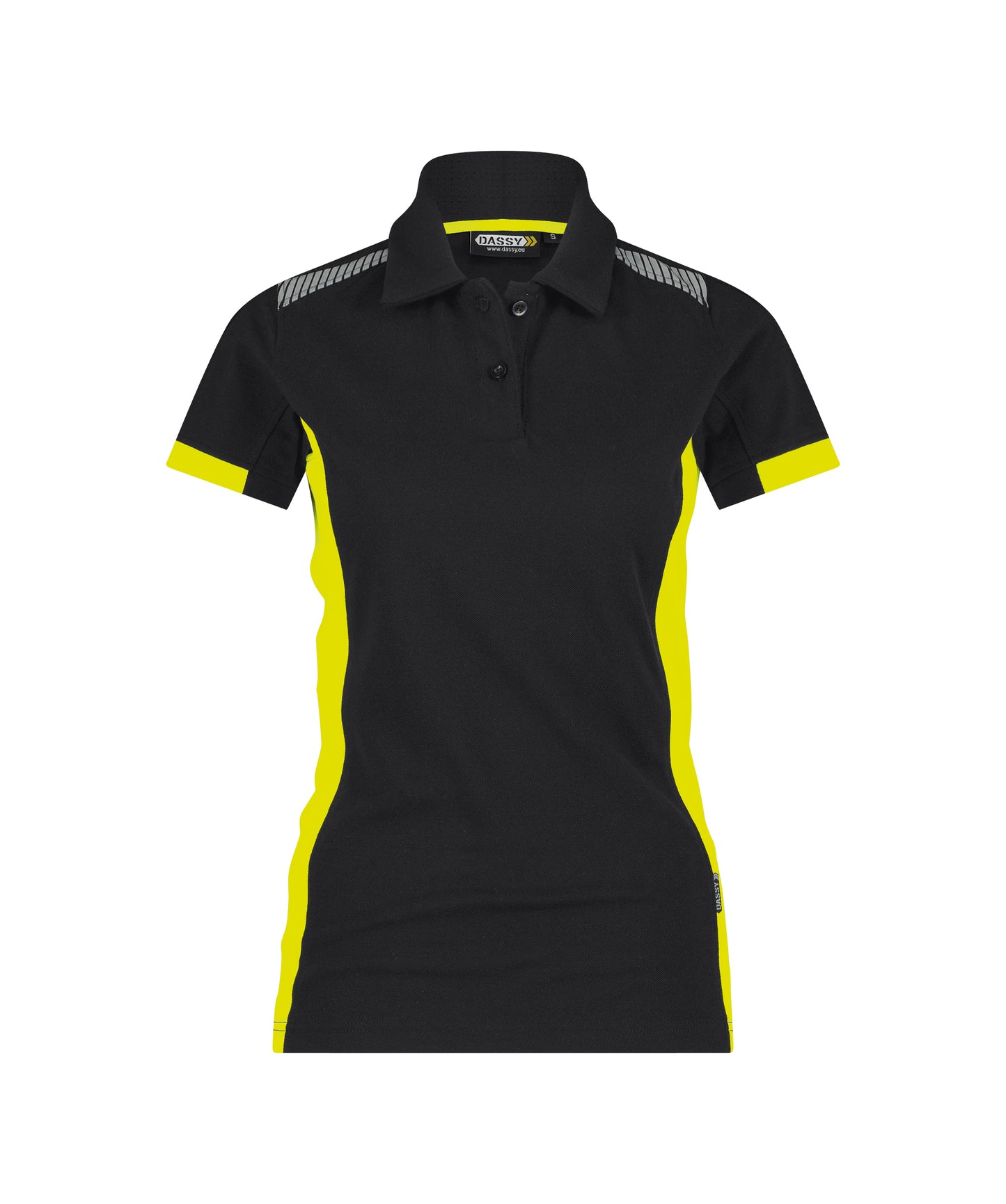 DASSY® Veracruz Women DASSY Noir/jaune fluo XS