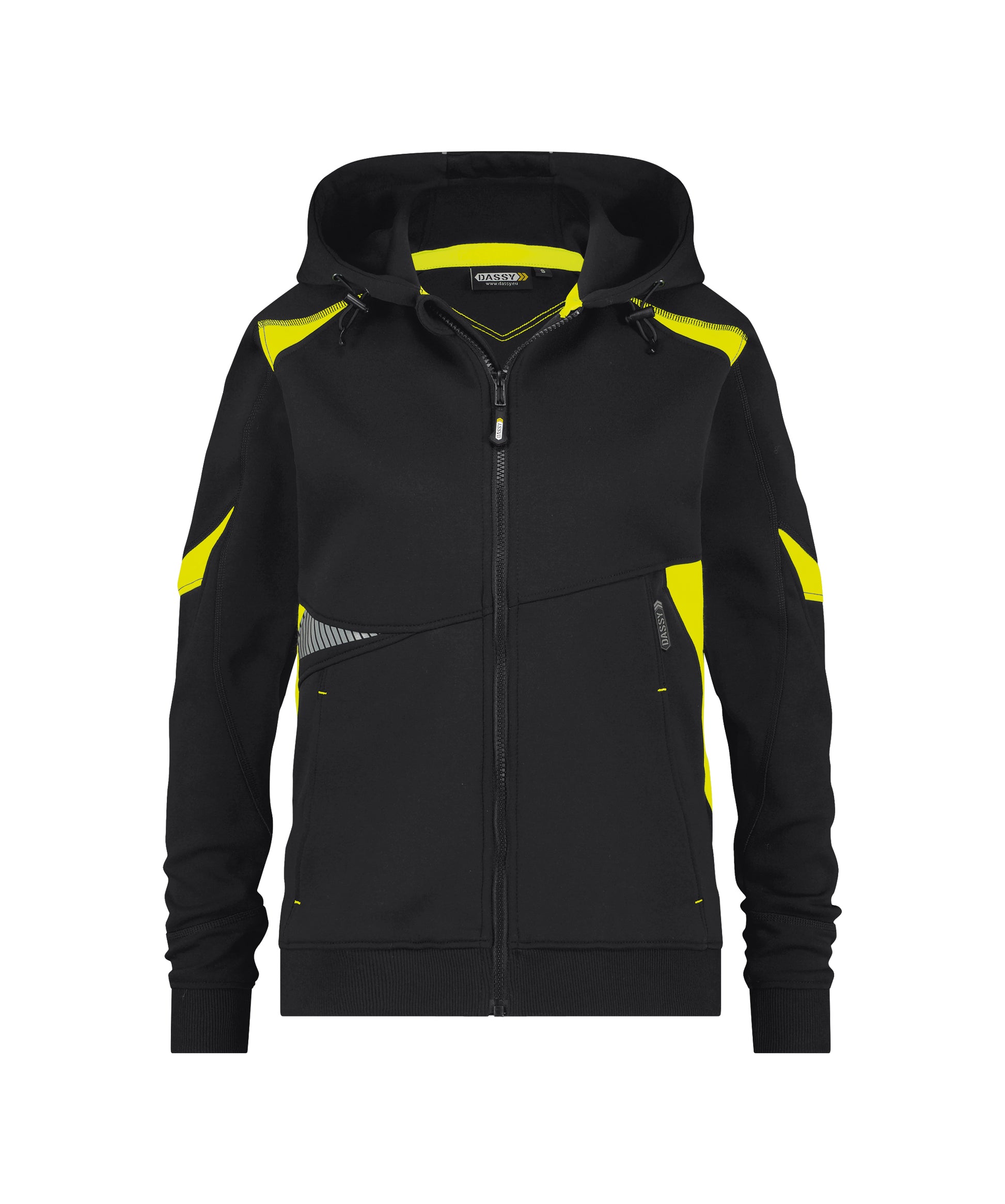 DASSY® Santos Women DASSY Noir/jaune fluo XS
