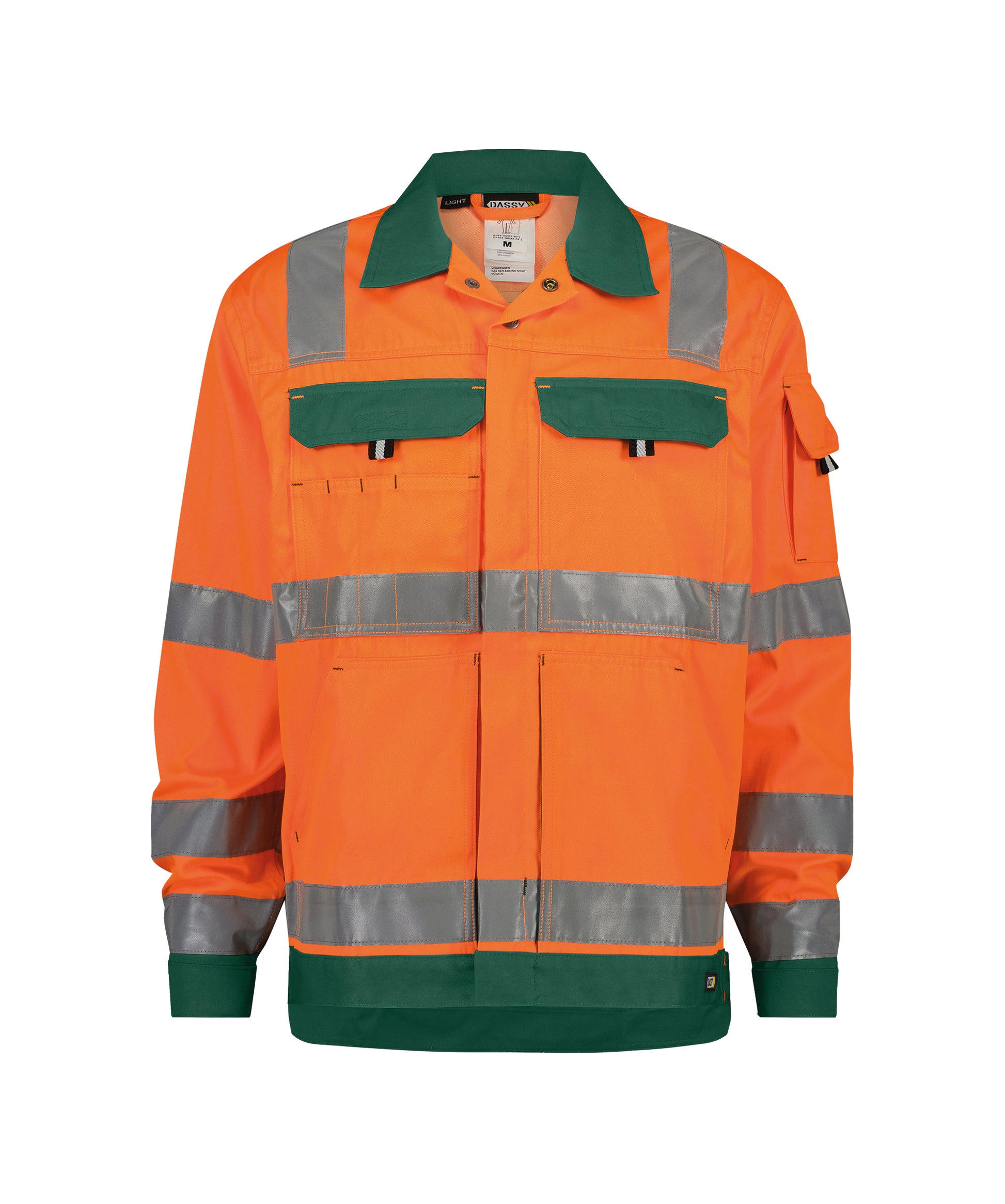 DASSY® Dusseldorf DASSY Orange fluo/vert bouteille XS