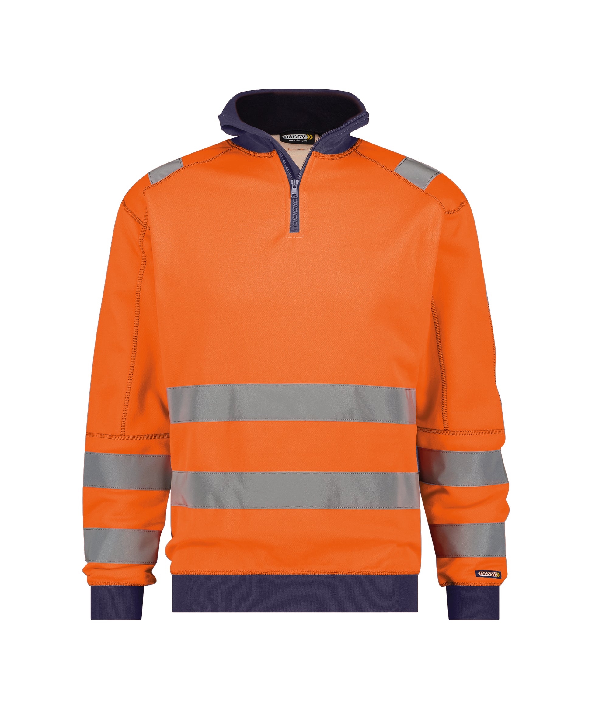 DASSY® Denver DASSY Orange fluo/marine 4XL