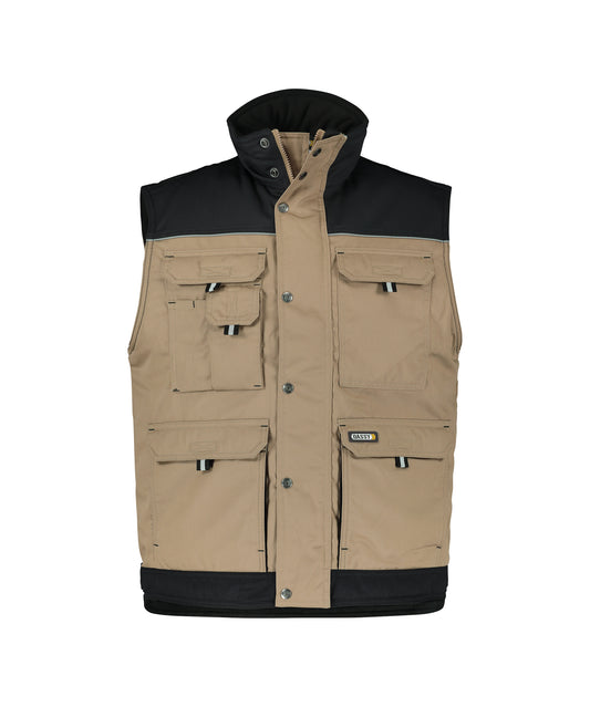 DASSY® Hulst DASSY Beige/noir 4XL