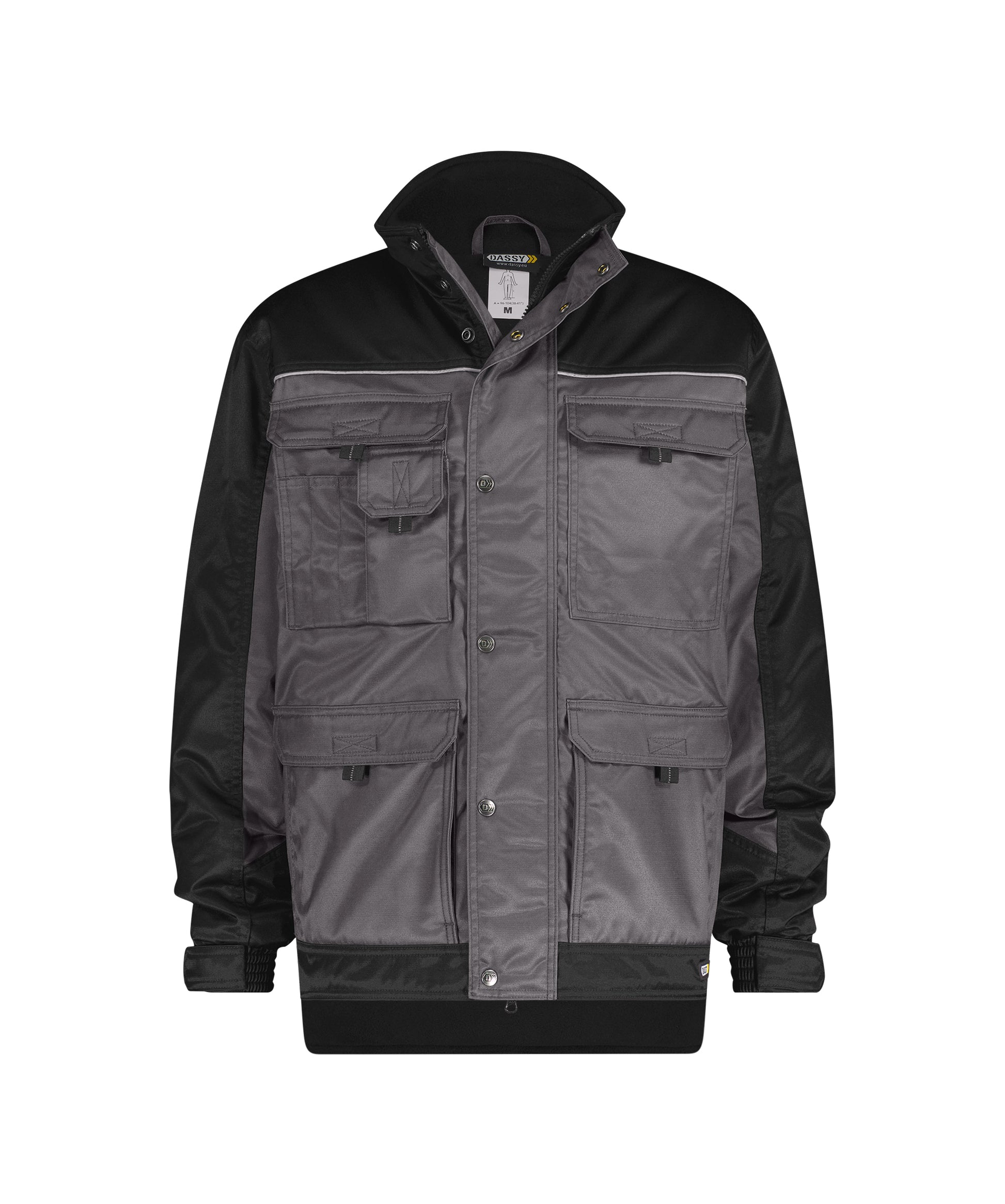 DASSY® Tignes DASSY Gris ciment/noir 4XL