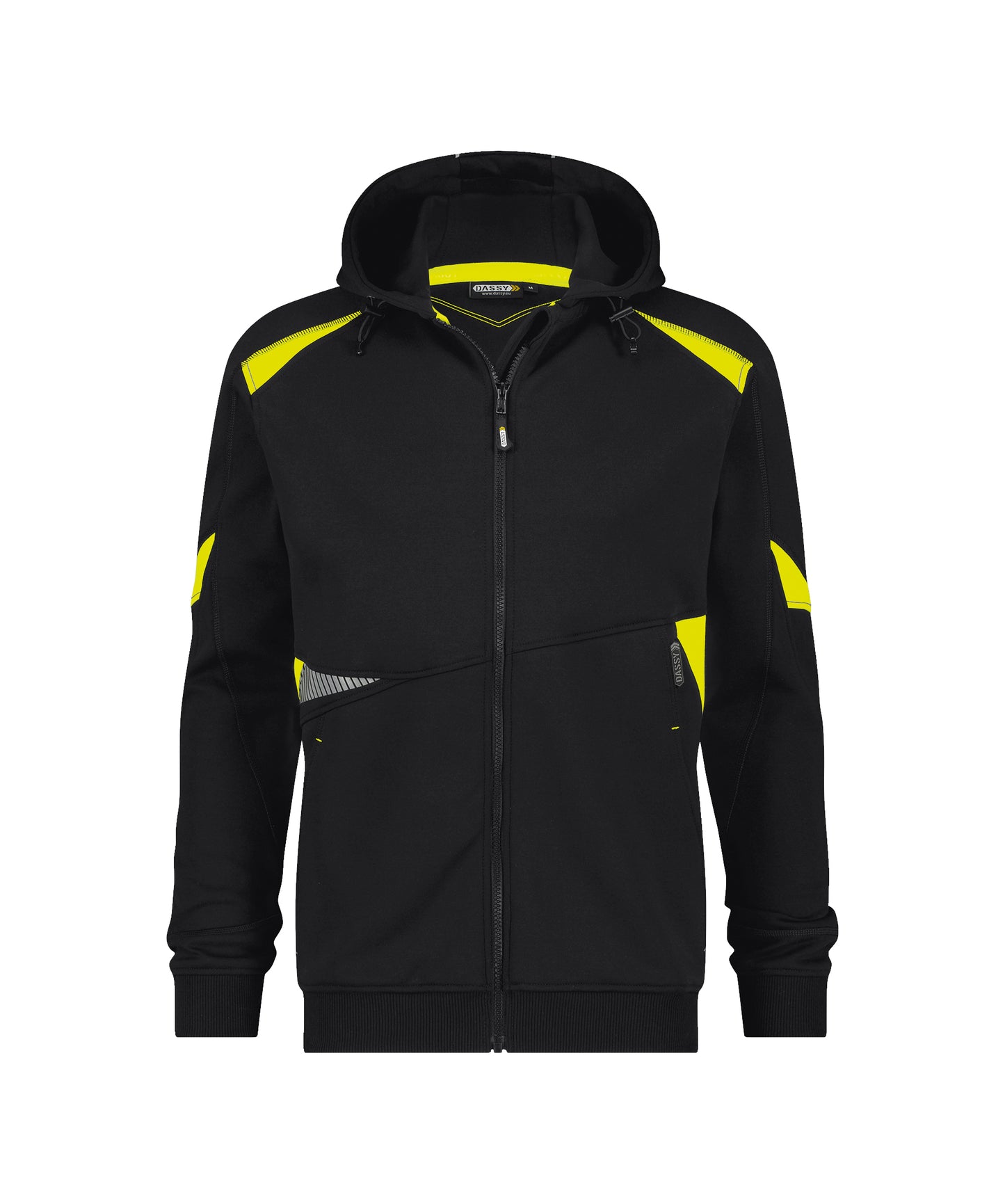 DASSY® Santos DASSY Noir/jaune fluo XS